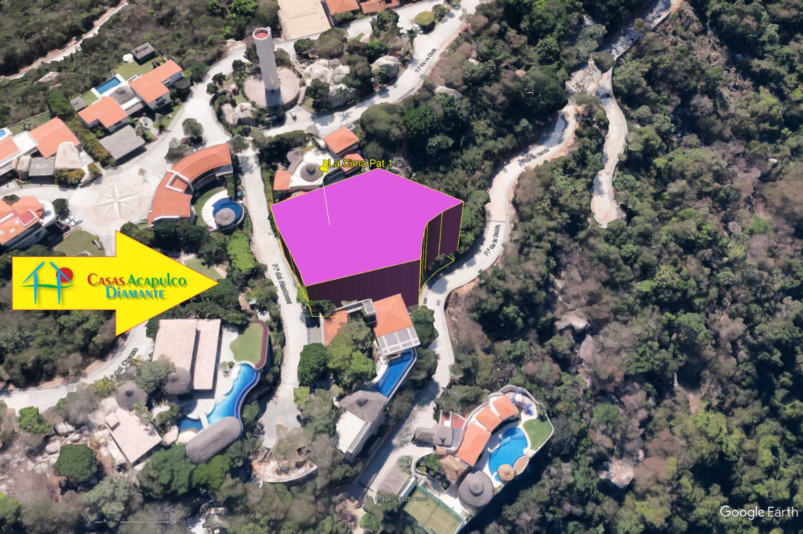 Terreno La Cima Lote Pat 1 - Vista aérea 2